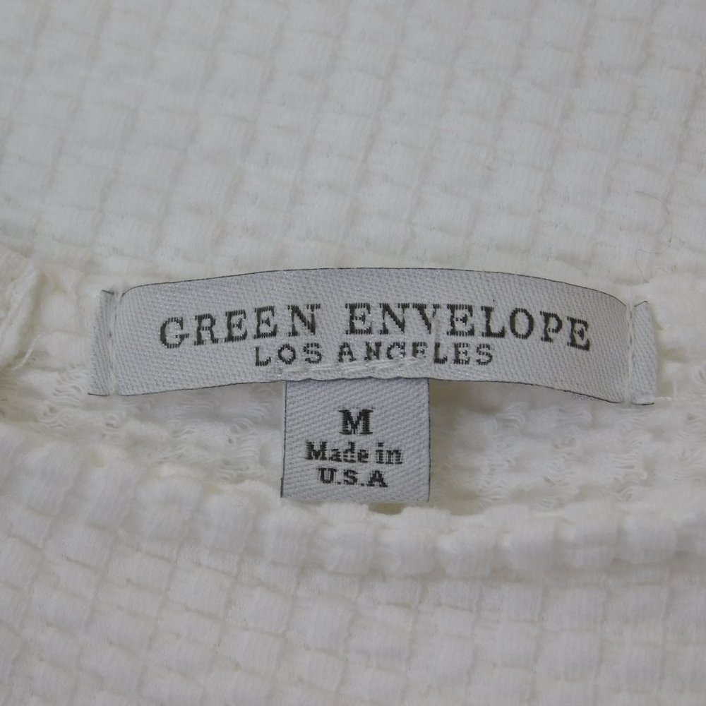 Green Envelope Blouse - Picture 5 of 7